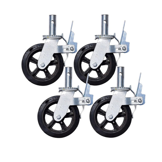 Roulette à échafaud (set de 4)